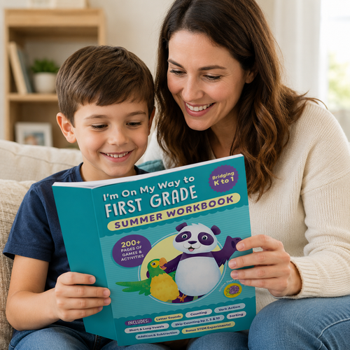 I'm On My Way to First Grade: Summer Workbook (Bridging K to 1)